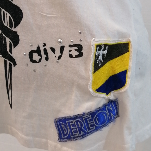 Dereon Beyonce Sexy Diva Back Zipper T-shirt Sz Sm… - Picture 5 of 13